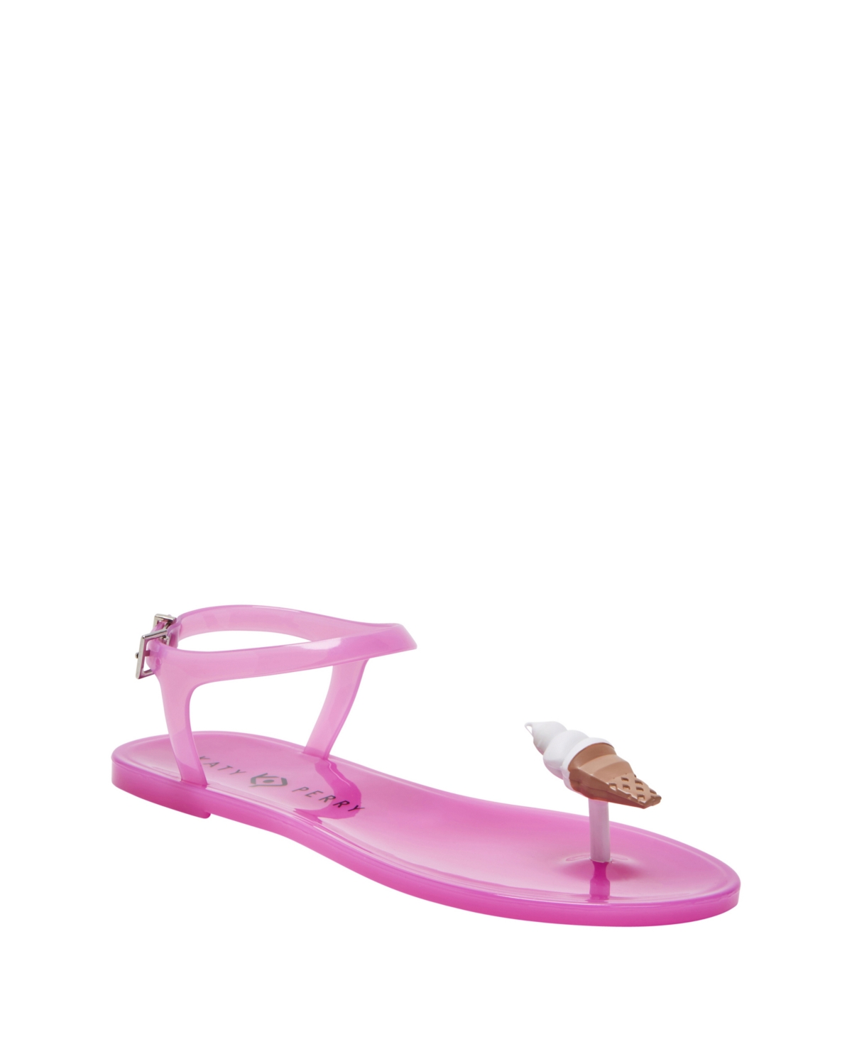 Katy Perry Women's The Geli Slip-on Flat Sandals In Wild Rose Ice Cream