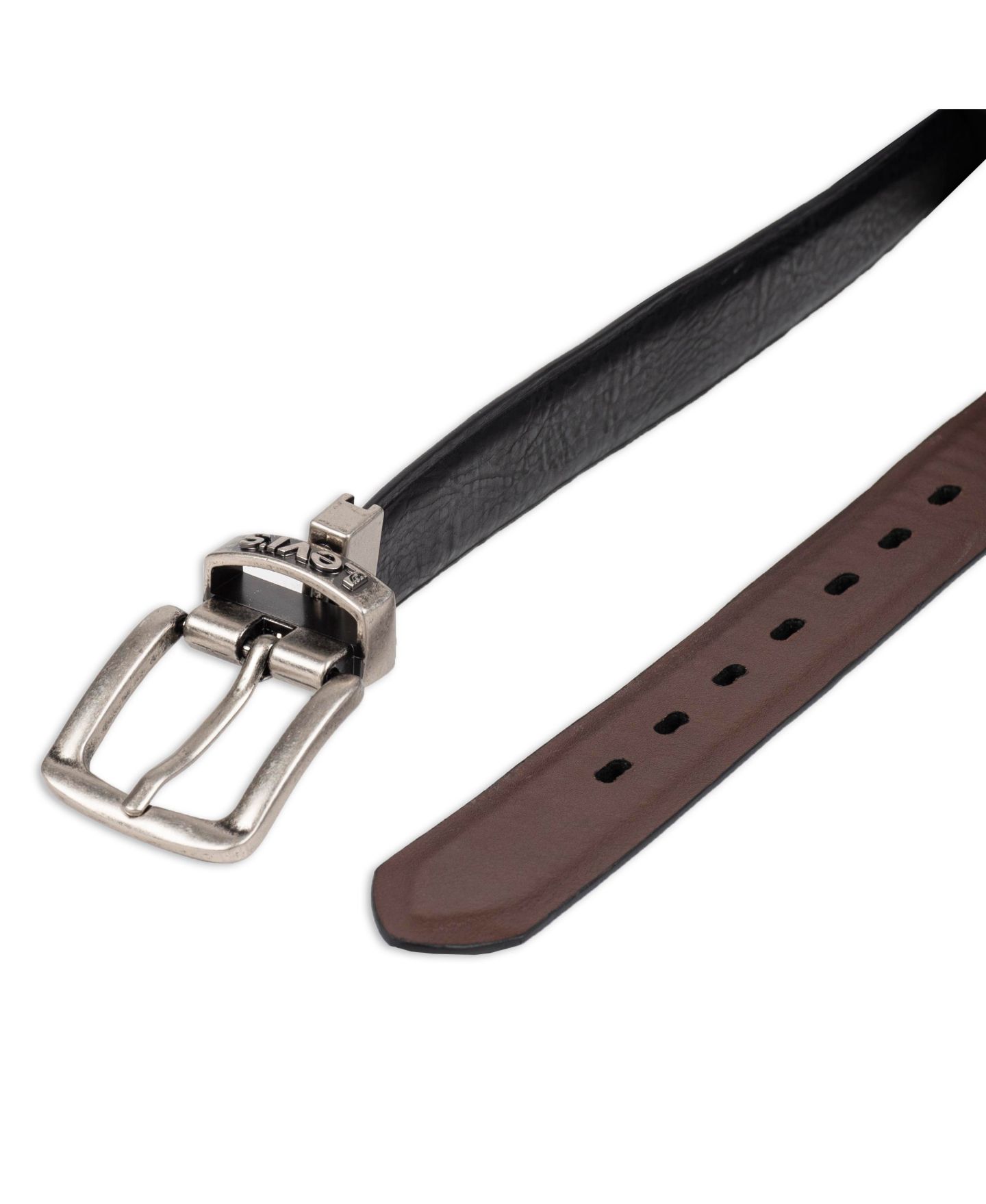 Ремень Levi's Two-In-One Reversible Stretch Jean Belt для мальчиков — фото 5