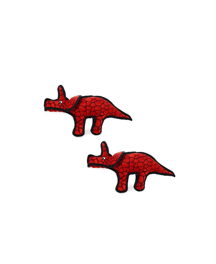 Tuffy Jr Dinosaur Triceratops 2 Pack Dog Toys Macy s