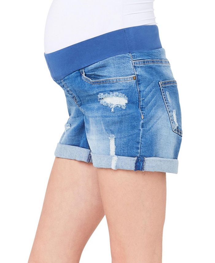 Ripe Maternity Maternity Baxter Denim Boyfriend Short Macy's