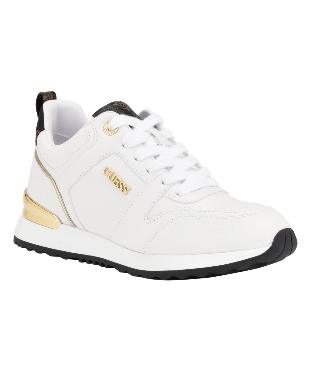 Women's Kadlin Logo Detailed Retro Jogger Sneakers - White Logo Multi