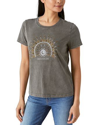 Lucky Brand Women's Cotton Mandala Graphic T-Shirt - Macy's