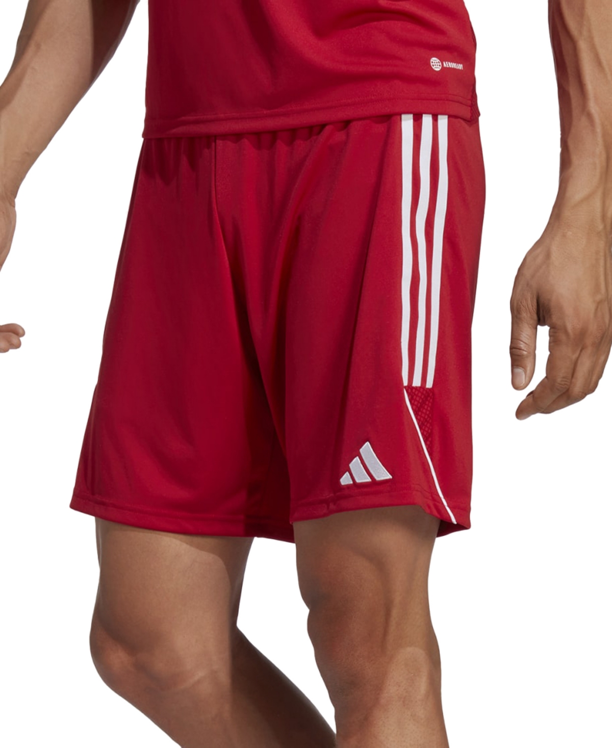 Adidas Originals Men's Tiro 23 Performance League Shorts In Power Red,wht