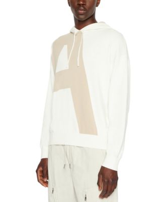 A|X Armani Exchange - Men's Large  Logo Hooded Sweater