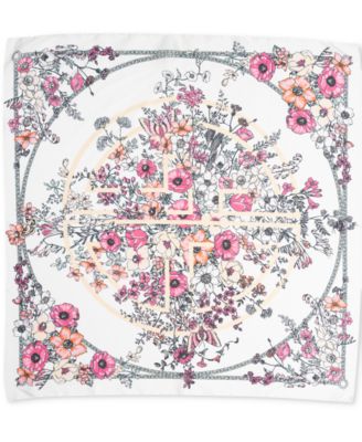 Giani Bernini - Women's Logo Rope Floral Square Scarf