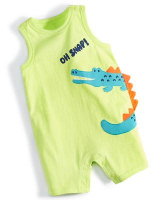 First Impressions - Baby Boys Oh Snap Sunsuit