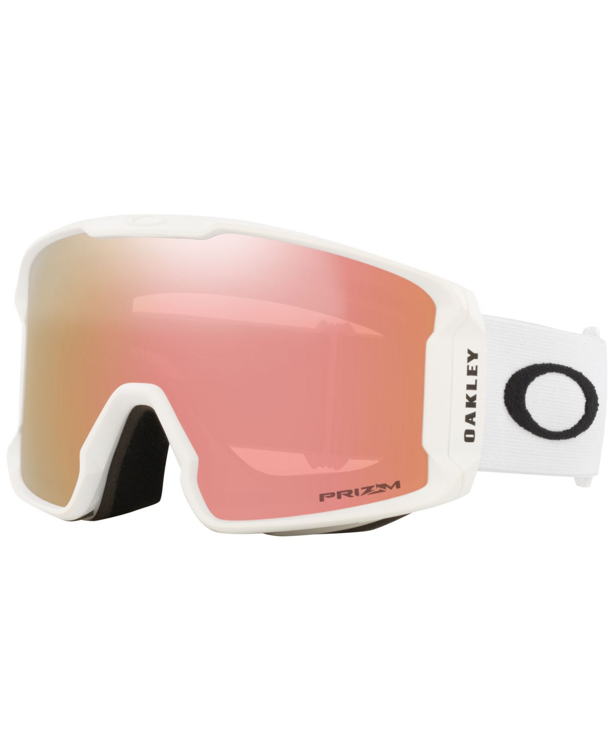 Shop Oakley Unisex Line Miner Snow Goggles In Matte White