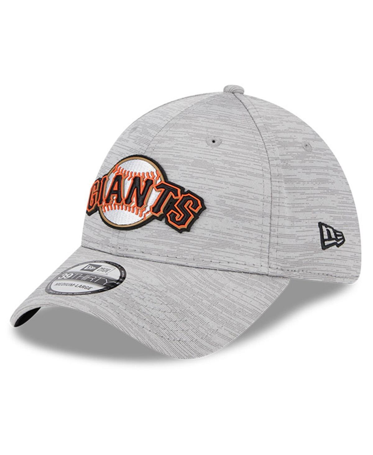 Shop New Era Men's  Gray San Francisco Giants 2023 Clubhouse 39thirty Flex Hat