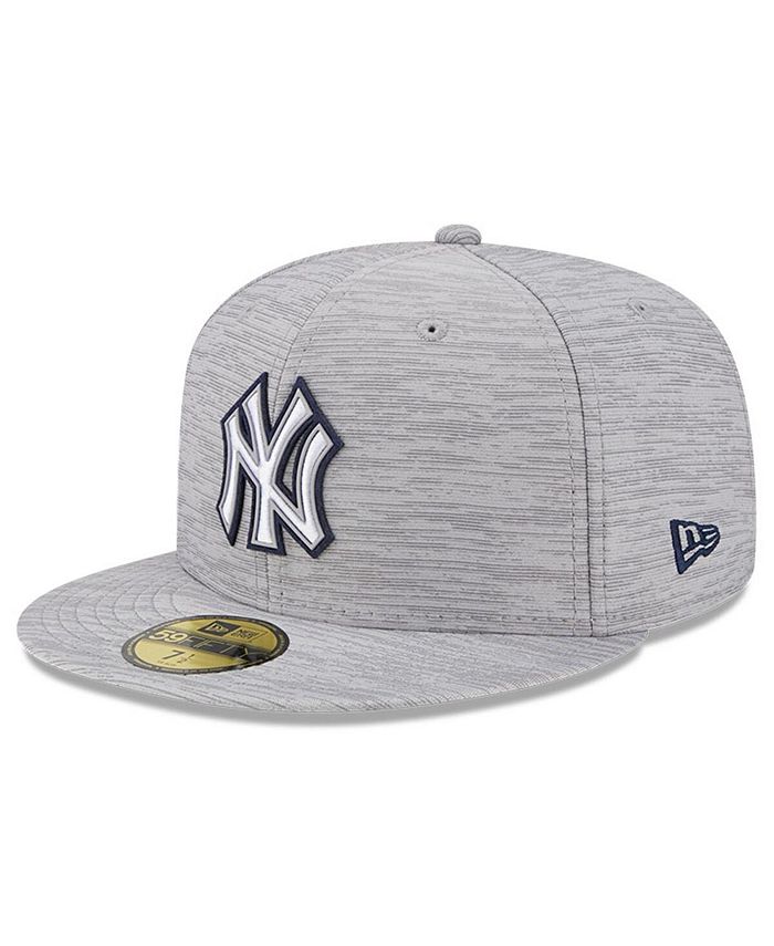 New Era Men's Gray New York Yankees 2023 Clubhouse 59FIFTY Fitted Hat ...