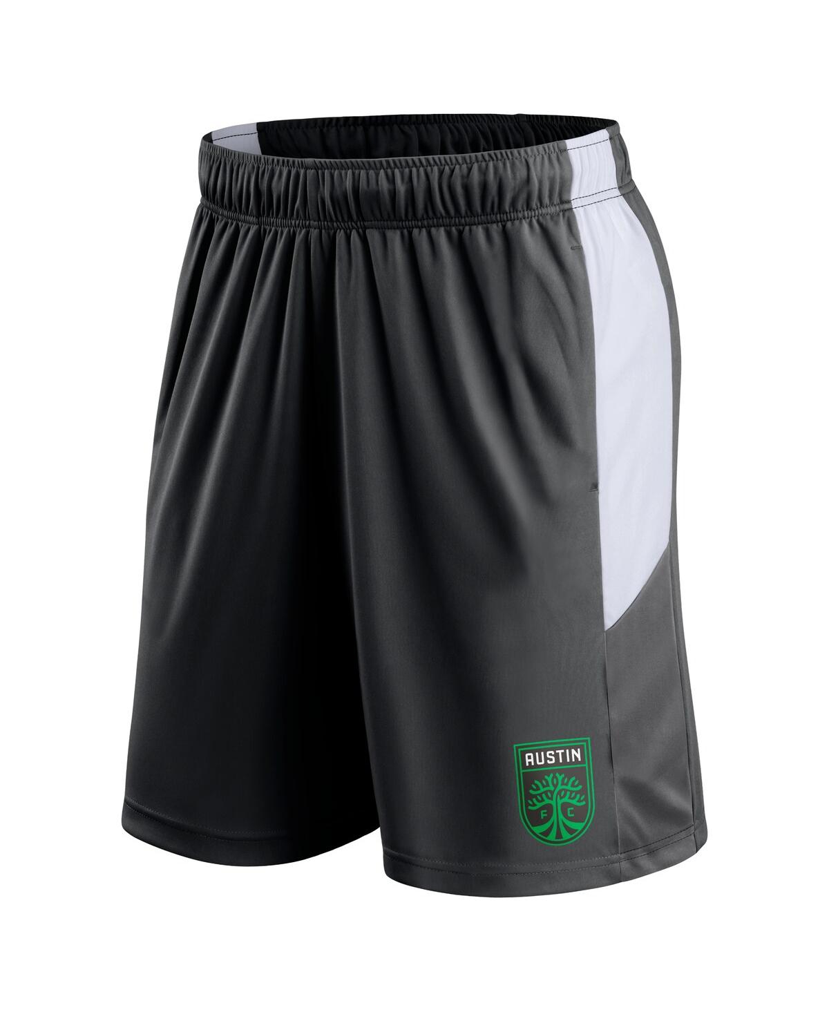 Shop Fanatics Men's  Black Austin Fc Prep Squad Shorts