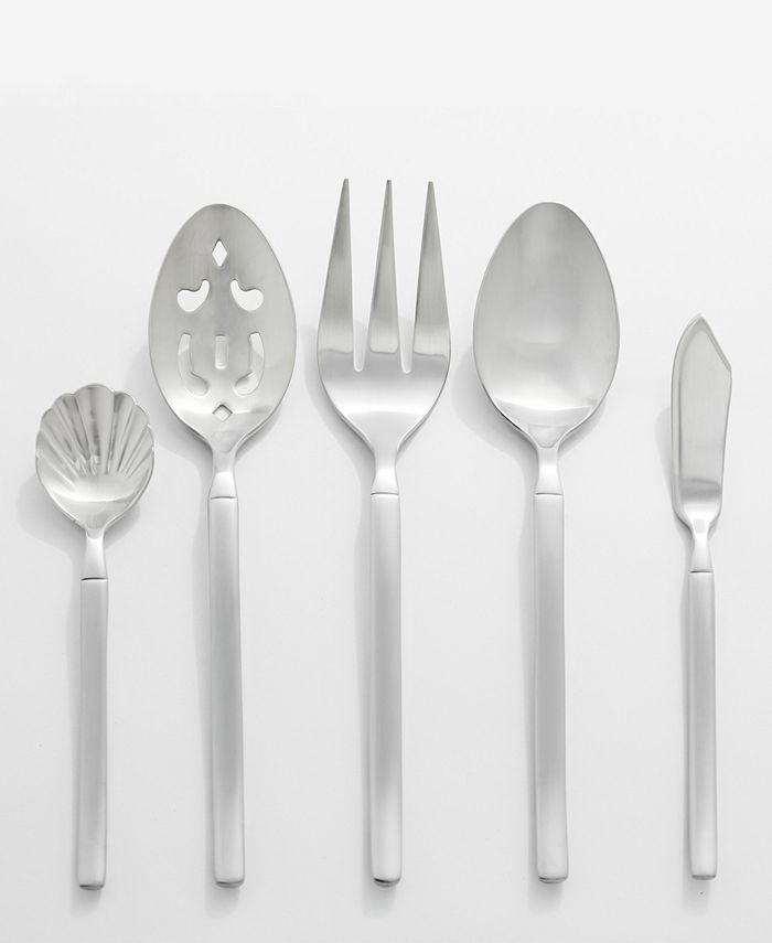 J.A. Henckels Zwilling Opus Satin 45 Piece 18/10 Stainless Steel Flatware Set, Service for 8