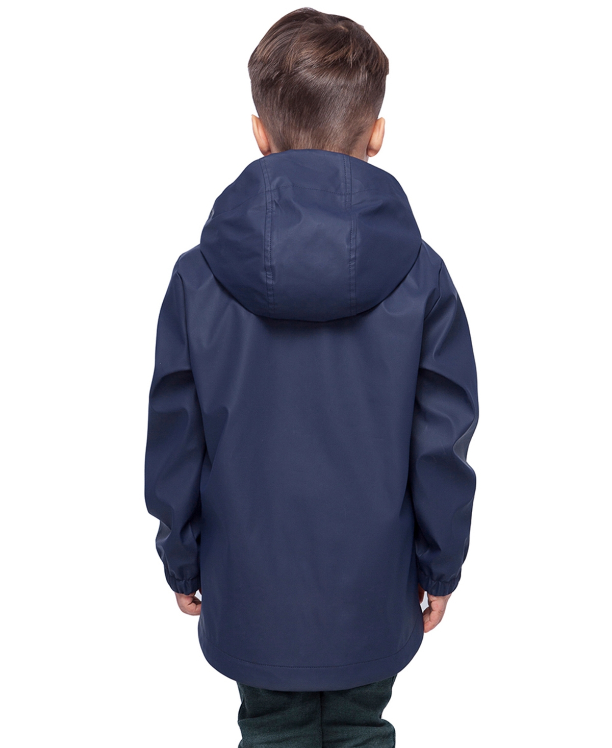 Rokka&Rolla Boys Waterproof Rain Coats Rubberized Jackets