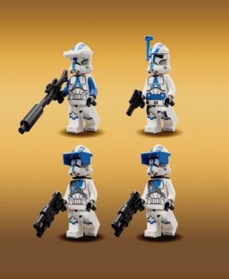 Star Wars 501st Clone Troopers Battle Pack 75345 Toy Building Set with 501st Officer, 501st Clone Specialist and 501st Heavy Troopers Minifigures