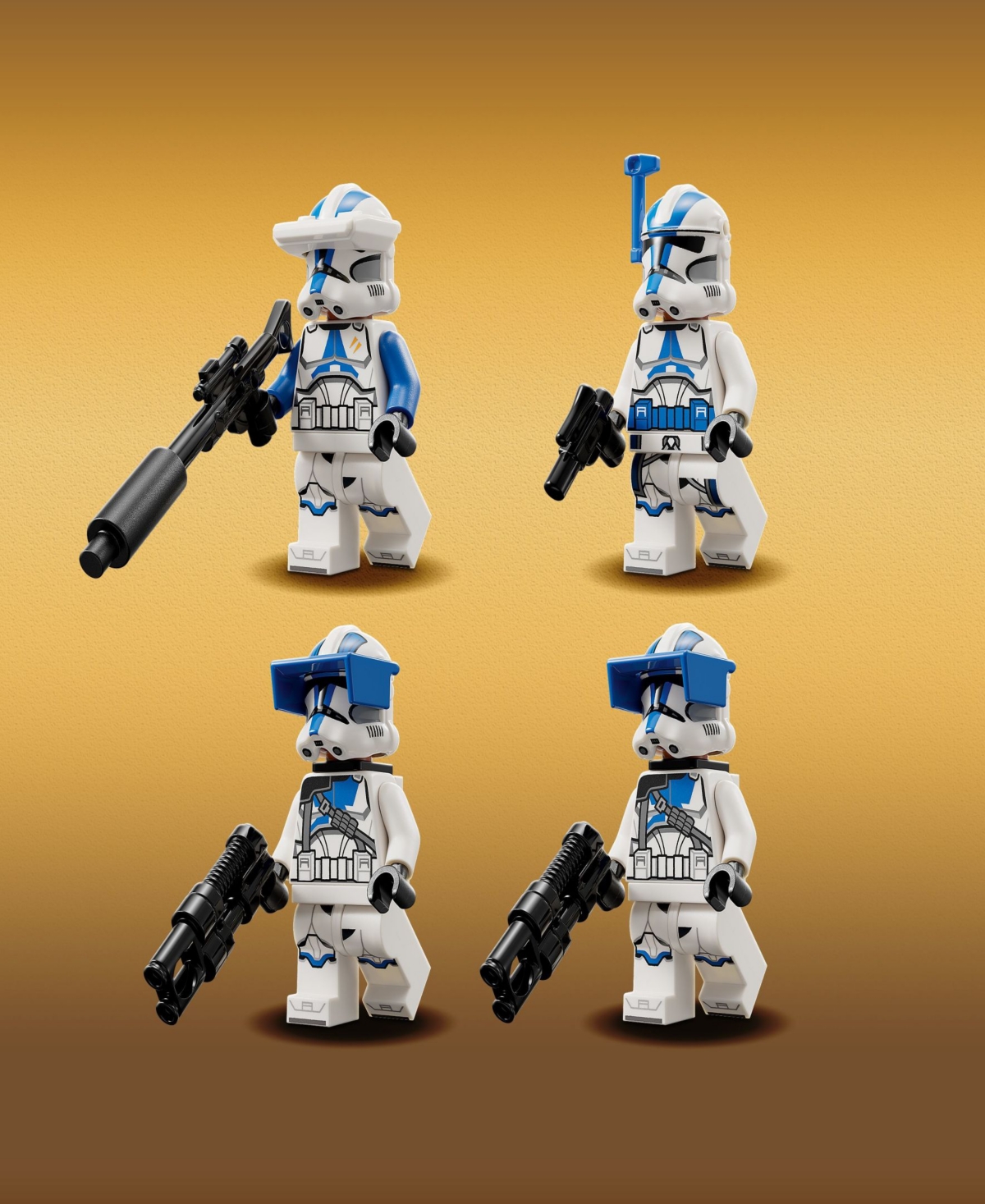 Lego Star Wars 501st Clone Troopers Battle Pack 75345 Toy Building Set With 501st Officer, 501st Clone Sp In Multicolor