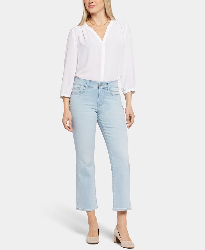 Marilyn Straight Ankle Jeans | Lily Pad