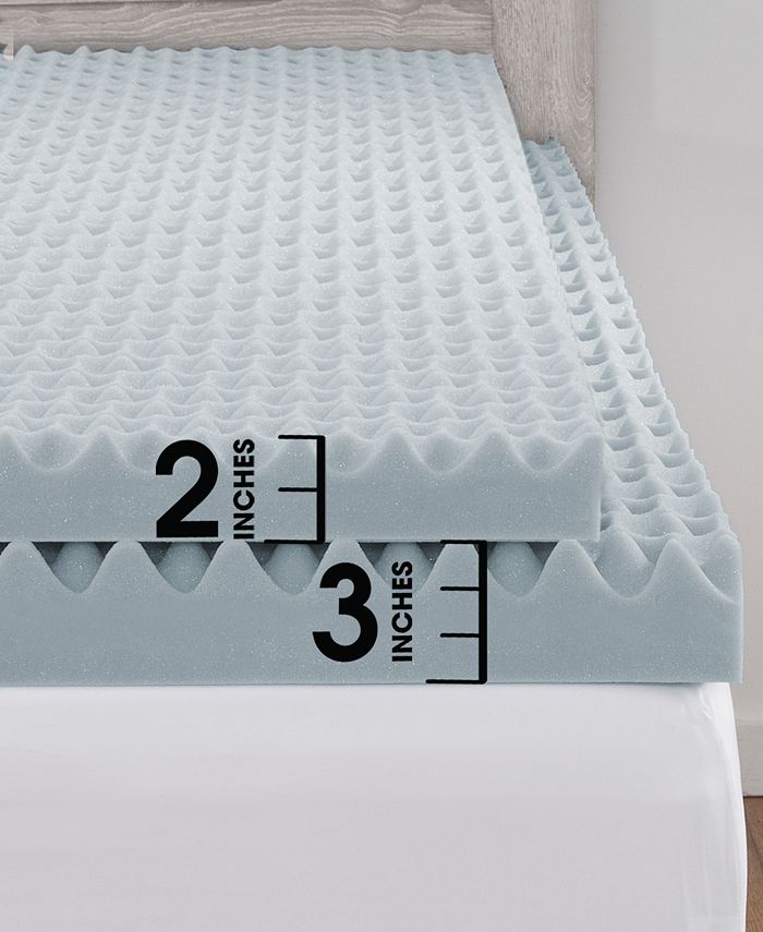 Dream Serenity CLOSEOUT! Peak Comfort 2" Memory Foam Mattress Topper