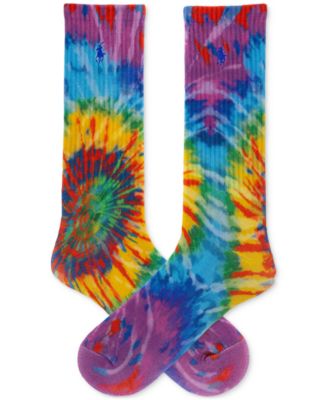 Ralph lauren tie dye socks hotsell