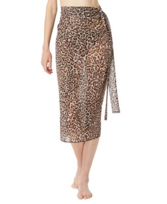 Michael Kors - Women's Printed Convertible Wrap Swim Cover-Up