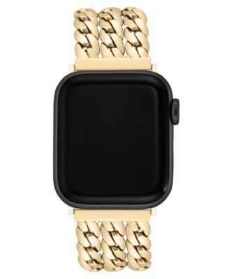 Women's Multi Gold-Tone Chain Alloy Metal Link Band designed for Apple Watch&reg; 42mm (Series 10) & 38/40/41mm