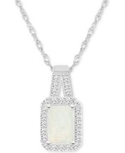 Aquamarine sale necklace macys