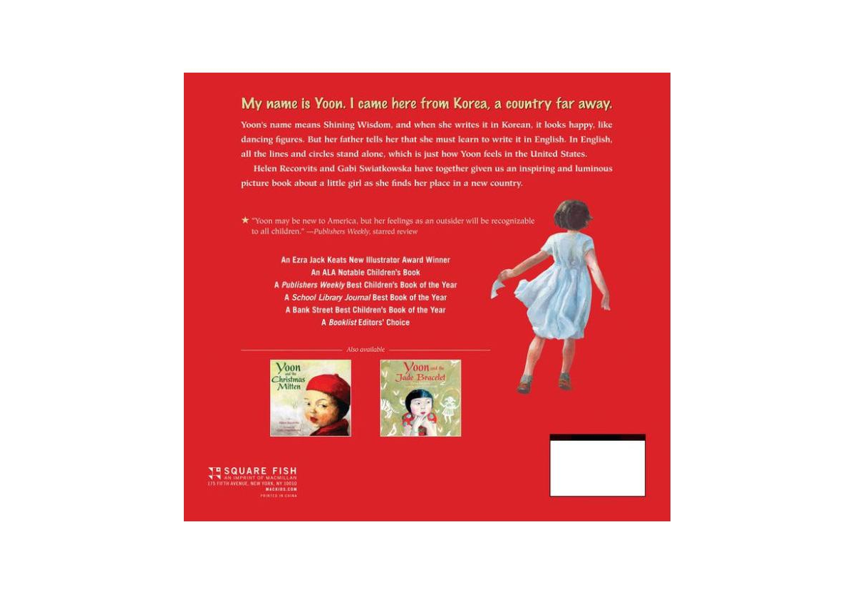 My Name Is Yoon by Helen Recorvits