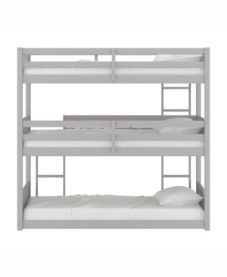 By Living Essentials Wood Capri Triple Bunk Bed