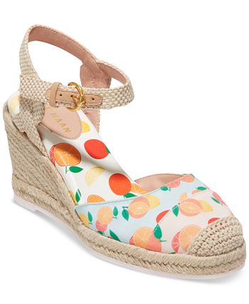 Cole Haan Women's Cloudfeel Espadrille Wedge Sandals