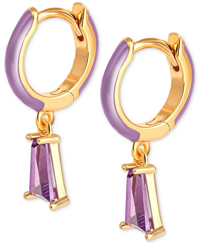 Giani Bernini Purple Earrings
