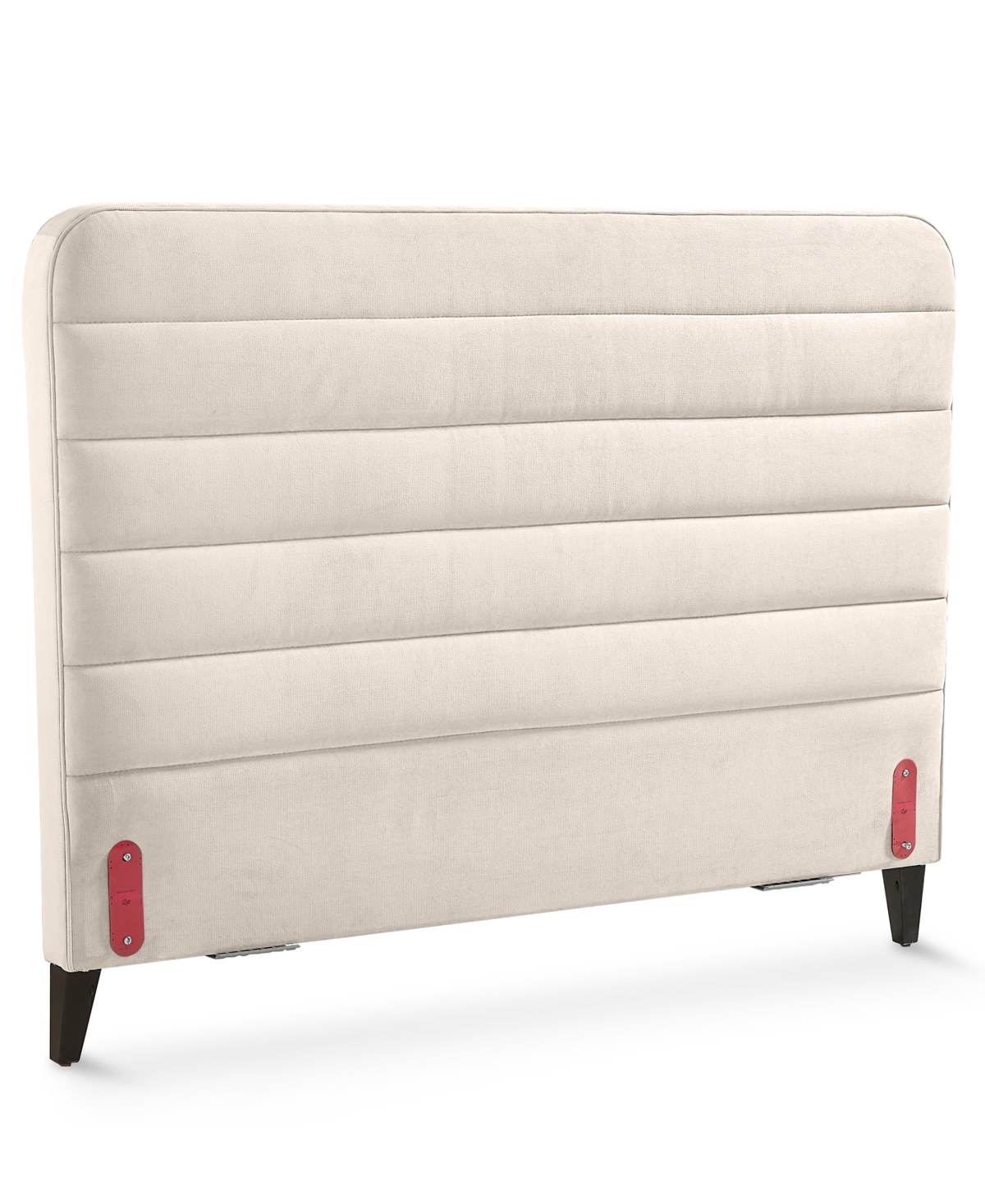 Furniture Haryan Upholstered Twin Headboard In Creme