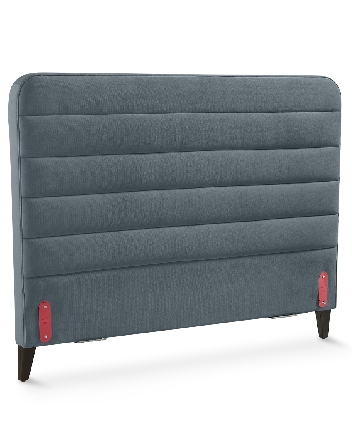 Furniture Haryan Upholstered Twin Headboard In Slate