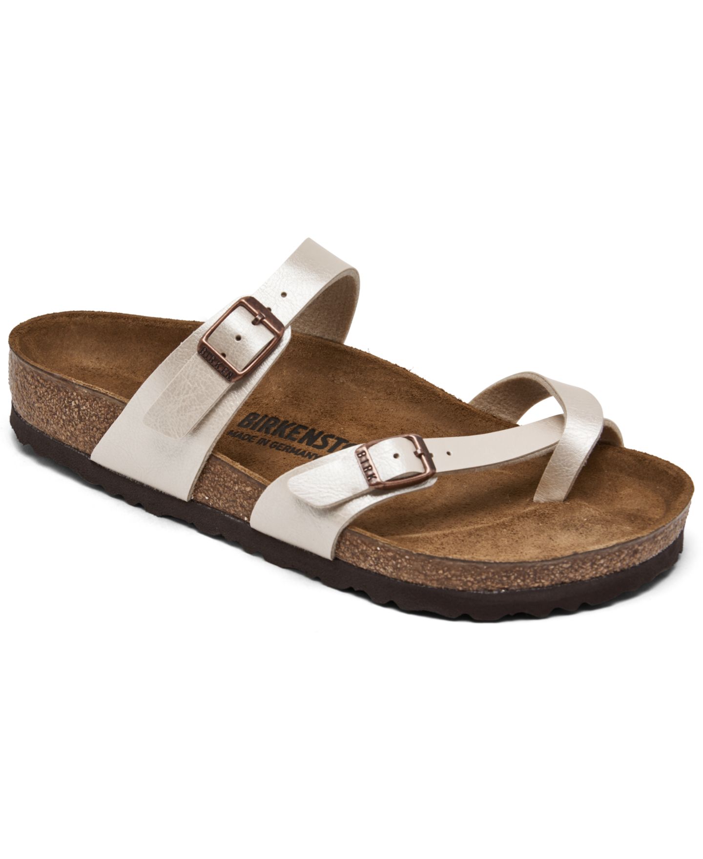 Женские сандалии Birkenstock Mayari Birko-Flor Casual, цвет: Чёрный — фото 7