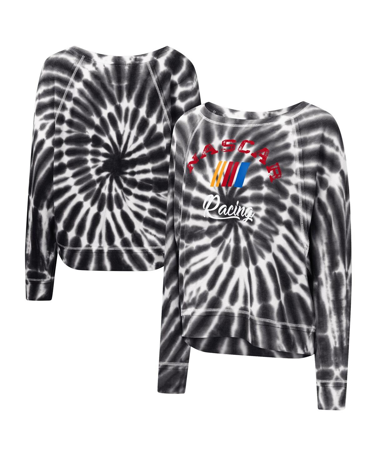 Touché Women's Touch Black Nascar Punt Tri-blend Long Sleeve T-shirt In Black