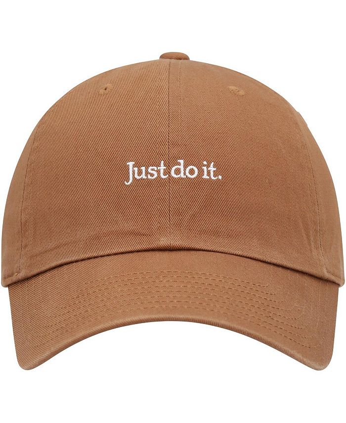 Nike Men's Brown Heritage86 Just Do It Adjustable Hat Macy's