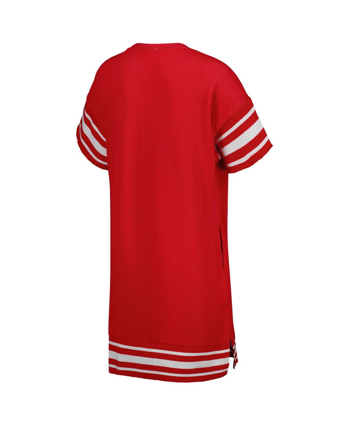Touché Women's Touch Red St. Louis Cardinals Cascade T-shirt Dress In Red