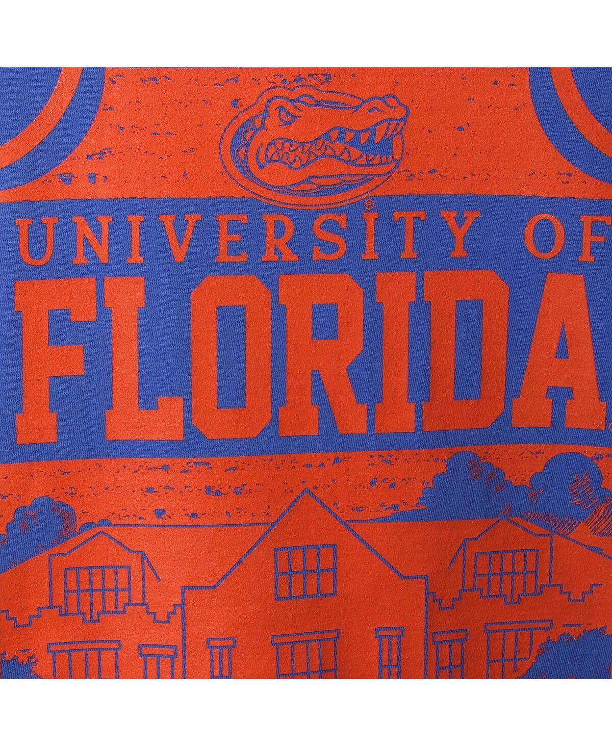 Image One Royal Florida Gators Comfort Colors Campus Icon T-shirt In Royal
