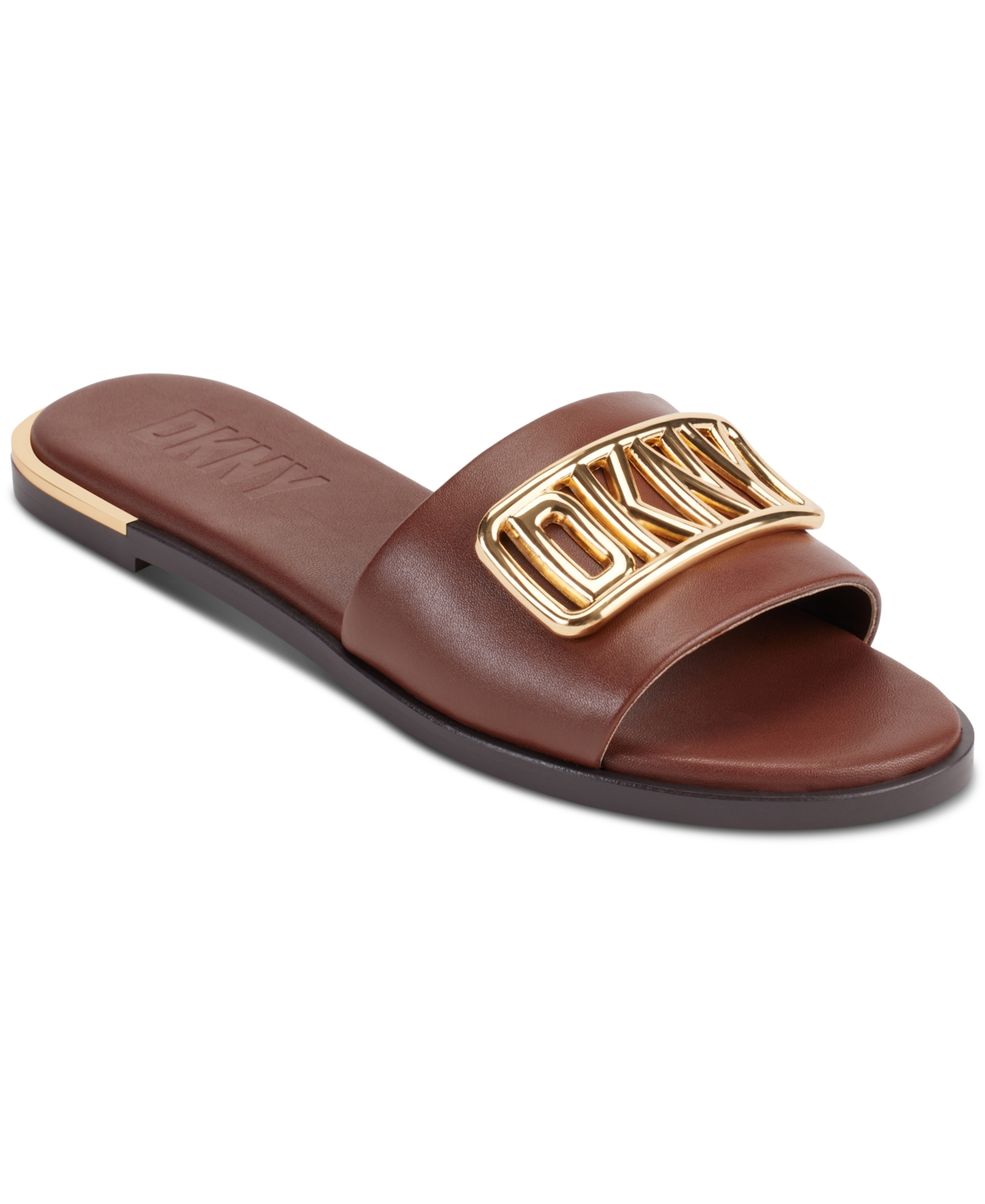 UPC 755405436601 product image for Dkny Women's Waldina Slip-On Slide Sandals | upcitemdb.com