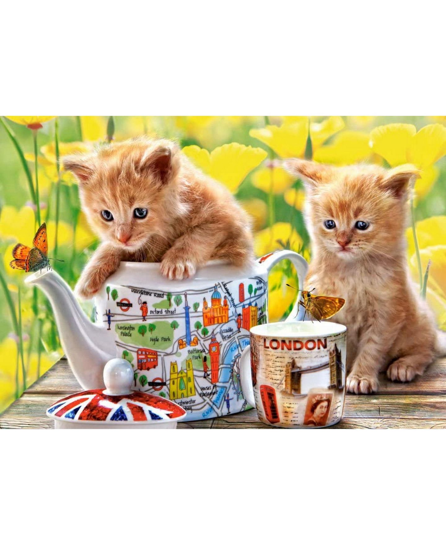 Детский пазл Castorland Tea Time 500 Piece Jigsaw Puzzle, цвет: Разноцветный — фото 2