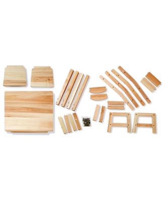 Wooden Table & Chairs Set