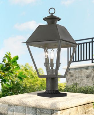 Wentworth 3 Light Outdoor Large Post Top Lantern