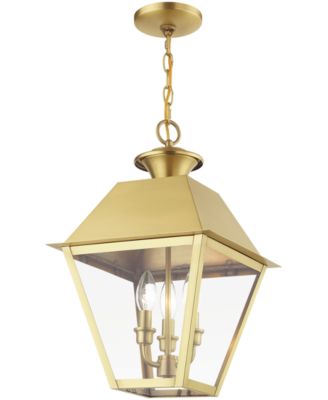 3 Light Outdoor Large Pendant Lantern
