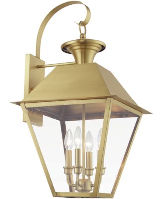 Wentworth 4 Light Outdoor Extra Large Wall Lantern