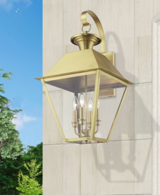 Wentworth 4 Light Outdoor Extra Large Wall Lantern