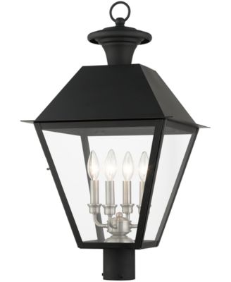 Wentworth 4 Light Outdoor Post Top Lantern