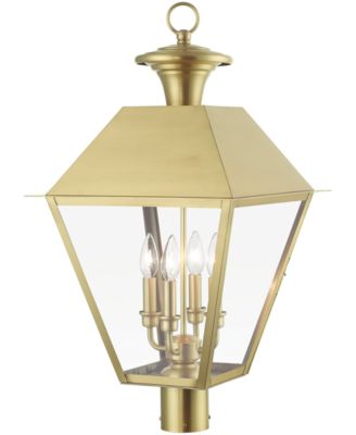 Wentworth 4 Light Outdoor Extra Large Post Top Lantern