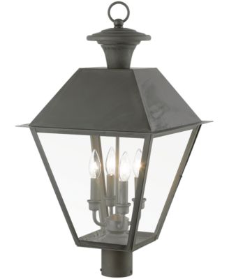 Wentworth 4 Light Outdoor Extra Large Post Top Lantern