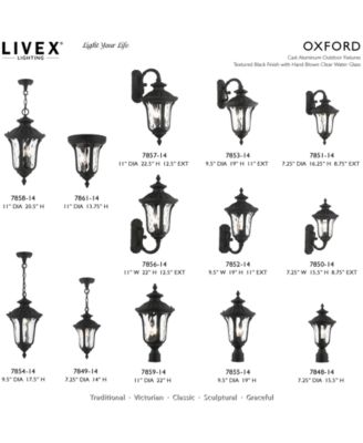 Oxford 1 Light Outdoor Pendant Lantern