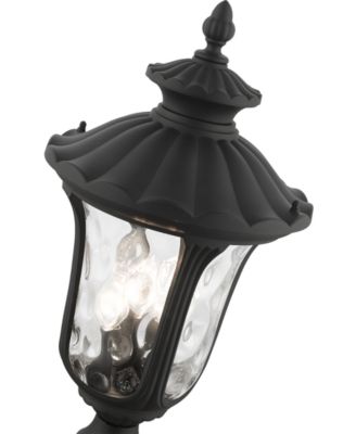 Oxford 3 Light Outdoor Post Top Lantern