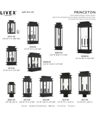 Princeton 2 Light Outdoor Large Post Top Lantern