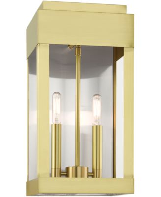 York 2 Light Outdoor Wall Lantern