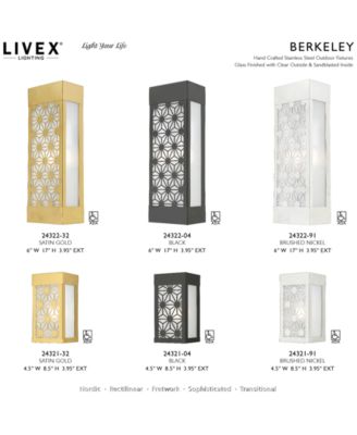 Berkeley 2 Light Outdoor ADA Sconce